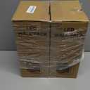 TIERONE 40W LED Wall Pack Light with Dusk-to-Dawn Photocell LED Outdoor Wall Mount Light for Porch Garden Garage Warehouse Security Lighting 4400LM 4000K Daylight 120-277V UL Listed 2PACK (Bronze-2PK)