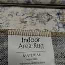 jinchan Kalen Runner Rug 2x6 Washable Area Rug Soft Vintage Hallway Indoor Floor Mat Thin Retro Distressed Carpet Blue Floral Country Non Slip Bathroom Kitchen Bedroom Living Room