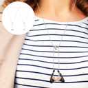 Wireless Earphone Chain Anti-Lost Earpiece Holder Lightweight Necklace for and Earbuds Glasses Accessory 15In for Women
