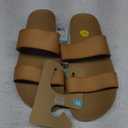 REEF Cushion Vista Women's Fashion Slide Sandal, Vegan Leather Strap, Ultra Soft Cushion Footbed, Size 11