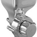 All Metal Grain Mill Attachment Fit,Compatible for KitchenAid Stand Mixer, 12-Level Adjustable Flour Mill Grain Grinder