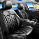 RAV4 Car Seat Covers Custom Fit for Toyota RAV4 2013-2025 2026 Black