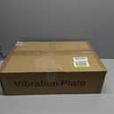 Vibration Plate Exercise Machine Weight Loss, Full Body Shaker Workout Vibration Plates Lymphatic Drainage, Stand Shake Vibrating Plate for Women Men 450 Lbs Capacity Fitness Platform (White)