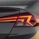 Tail Light Assembly Compatible With 2019-2020 Hyundai Elantra Tail Lamp Right Passenger Side Replacement 92402F2510 HY2805164 11916300
