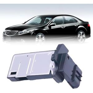 HHGKPVX Mass Air Flow Sensor Compatible with Honda 2003-2014 Accord Civic Odyssey Pilot Ridgeline Crosstour Acura MDX RDX TL # 37980-RNA-A01 MAF0033