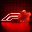 Racing Neon Signs for Wall decor Racing Sports Led Lights sign for Man Cave Beer Bar Garage Art Wall DecorativeChristmas Birthday Party Gift16.1 * 4.8inch