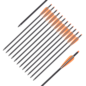 12PCS 18" Carbon Arrows OD 8.8mm Crossbow Bolts shooting Archery Hunting Arrow