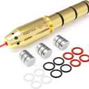 Laser Bore Sight,End Barrel Laser BoreSighter Accurate and Easy Fit Revolvers Pistols and Air Guns