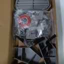 YITAHOME 8x6.2FT Outdoor Storage Shed w/o Floor, All-Weather Plastic Shed with Lockable Doors, Window & Vents, Plastic Tool Shed for Backyard, Patio, Poolside, Lawn, Gray