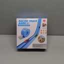 15Ft Flex Track, Flexible Race Car Track for Kids Toy with 10 Suction Cups, Rolls Up Portable Racetrack Compatible with Hot Wheels & Diecast 1/64th Cars, Birthday Gifts for Boys Girls (Blue)