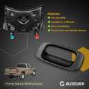 Gledewen 15997911 Upgraded Metal Tailgate Handle Latch, with Plastic Bezel Trim Rod Clips, Compatible with 1999-2007 Chevy Silverado GMC Sierra 1500 2500 3500, Replaces# 15228539 15228541 15228540