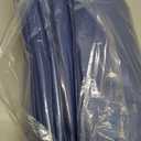RowinsyDD 30 Pack Blue Plastic Table Cloths Disposable, 54 x 108 Inches Plastic Table Cover for Rectangle Tables, Disposable Tablecloth for Dinning, Parties, BBQ, Wedding, Outdoor