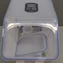 Lock & Lock Bulk Storage Bins Food Storage Container with Wheels (50.72-Cup)