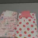MooMoo Baby Waterproof Diaper Pants for Potty Training 2 Packs Nighttime Diaper Pants for Girls Size L