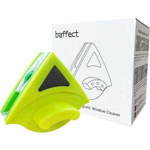 Baffect Double Sided Magnetic Window Cleaner, Window Cleaning Squeegee Equipment for High Windows Thickness 8-15mm