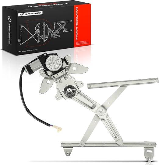 A-Premium Front Left Power Window Regulator with 2-Pin Motor Compatible with Toyota Camry 1997-2001 Sedan Front Left Driver Side