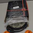 Chicken Shredder Tool Twist Pro - Large Meat Shredder for Chicken Breast, Pulled Pork, Beef with Upgraded Stainless Steel Spikes Wall Mounted Design BPA-Free Kitchen Essentials Gadgets (Orange/Black)