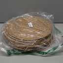 Woven Placemats Set of 10, 13.5" Round Rattan Placemats, Natural Water Hyacinth Place mats, Farmhouse Weave Place Mats, Rustic Braided Wicker Table Mats for Dining Table, Home, Outdoor