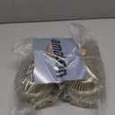 Willinglong 2 Pcs Ramadan Trays with Lid Eid Mubarak Gold Plates Dishes Table Decoration Muslim Islamic Serving Trays Metal Dessert Storage Container for Celebration (Ramadan Moon)