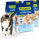 PetSafe ScoopFree Crystal Cat Litter, Fresh Scent, 8 lb, 3-Pack