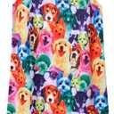 QPANCY Girls Nightgowns Princess Nightdress Cotton Sleepwear Pajamas Dress for Kids (12-13 Years, Dog)