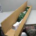 4 ft. Pre-Lit Fiber Optic Artificial Christmas Tree with Multi-Color Lights Snowflakes