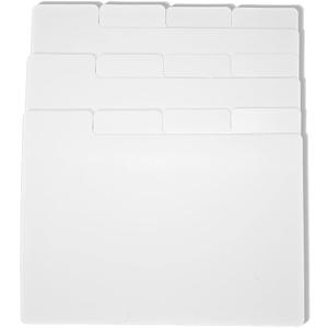 Greeting Card Organizer Dividers - 12pcs Card Dividers for Organizer Box, Blank Index Dividers for 9x7 Box, Keep Your Cards Sorted and Easy to Access