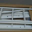 Metal Platform Twin Bed Frame with Headboard Sturdy Steel Slats Support No Box Spring Needed Easy Assembly White