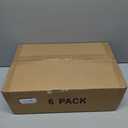 Thickened Clear Shoe Storage Organizer with Magnetic Door, Sturdy Stackable Shoe Boxes for Closet, Collapsible Space-Saving Shoe Rack for Sneakers & Boots, Plastic Shoe Cabinet Box Set, 6 Pack, White