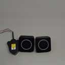 Wireless Doorbell Chime Compatible with Blink Video Doorbell (1st & 2nd Gen), Indoor Plug-in Receiver & Wired Transmitter Kit, 58 Melodies, 5 Volume Levels (1Video Doorbell Extender 2 Chime) (Black)