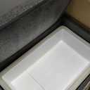 24 Inch Undermount Bathroom Sink Rectangular Undermount Sink White Ceramic Under Counter Bathroom Sinks with Flat Overflow Type (23.8"x 13.8")