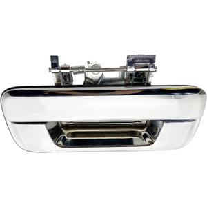 Tailgate Handle Compatible with Select Chevy GMC Models 2004-2012 Colorado Canyon - Chrome wo/Keyhole