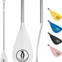 Tuxedo Sailor SUP Paddle - 3 Piece Adjustable Stand Up Paddle Board Paddle - Lightweight & Floating Paddle Board Oar - Durable and Packable, Reinforced Nylon Blades - Efficient Stroke