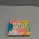 12 Pack Slow Rising Stress Ball, Stress Balls for Kids Adults, Stretchy Fidget Toys for Stress Relief, Hand Therapy Sensory Squishy Ball, Squishy Toys for Kids, Classroom Prize Box Party Favors (1.6 In)