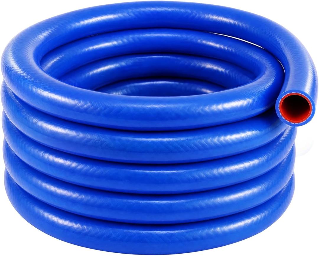 Outus 1-1/4" Id, 25ft Silicone Heater Hose,Coolant Radiator Hose, Blue, 1