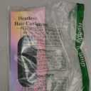 Lanzhire No Heat Overnight Curling Headband for Long and Short Hair - Thin Heatless Curlers to Sleep In (Black)