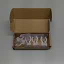 8 Pack Christmas Candle Holder Clamps with Suction Cups - Ideal for Christmas Celebration Candles,Candlesticks Holders for Window Candles