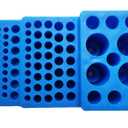 Multifunctional Test Tube Rack Vial Rack Trapezoidal Test Tube Rack for 0.2ml-50ml Test Tube