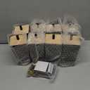 Hoteam Set of 8 Wood Furniture Legs 5 Inch Square Furniture Couch Sofa Dresser Legs Mid-Century Chair Feet Sofa Replacement Parts for Sideboard Recliner Coffee Table DIY Projects Living Room (Brown)