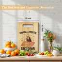 WNAGT Funny Cutting Board Kitchen Decor, Gothic Kitchen Decor, Bamboo Cutting Boards For Kitchen, Decorative Chopping Boards For Kitchen(Style A)