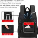 MAXTOP Deep Storage Laptop Backpack Business Anti-theft Backpacks[Water Resistant] College Computer Bookbag Fits 15 Inch Laptop Black