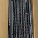 Basketball Rack, Rolling Basketball Shooting Training Stand, Sports Equipment Storage with Wheels, Four-Layer Organizer Holder with Two Basket for Basketballs Footballs Volleyball