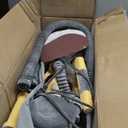 Drywall Sander Tool, KUPERIA 8.5 Amp Popcorn Ceiling Removal Tool with 7 Variable Speed 800-1800RPM, Electric Drywall Sander with Extendable Handle, LED Light,6 Basic Sand Paper & 6 Grid Sandpaper (Yellow)