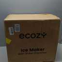 ecozy Nugget Ice Maker Dispenser Countertop, 2-in-1 Pebble Ice Machine & Water Dispenser with App Control, Sonic Crushed Ice Makers with Self-Cleaning, TDS Monitor, Measured Dispensing, 33 Lbs/Day