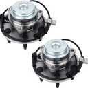 PAROD 2PCS 515053 Wheel Hub & Bearing Assembly Fit for 2002-2006 Cadillac Escalade, Chevy Avalanche 1500, 2003-2008 Express 2003-2005 2500, 2000-2006 Suburban Tahoe, GMC Savana Yukon, Yukon XL 1500