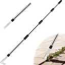 2 Crack Weeder Tool Set, 59" Long Handle Crevice Weeding Tool for Gardening Weed Remover, Manual Crack Weeder Puller, Durable Weeding Tool for Patio Sidewalk Driveway Cracks