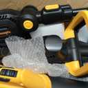 Cordless Weed Wacker + Hedge Trimmer + Leaf Blower Combo Compatible with Dewalt 20v Max Battery(Tool Only), 20V Cordless Weed Eater & Edger/String Trimmer for Lawn Care, Garden, Yard