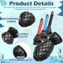 3 Pcs Ice Scraper for Car Windshield with Glove Ice Scraper Mitt Winter Frost Removal Tool for Car, Truck, and SUV Windows