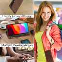 RANYOK Wallet Case Compatible with iPhone 17 Air Case, with 6 Card Holder RFID Blocking, PU Leather Zipper Flip Wallet Pocket, Kickstand, Wrist Strap | Protective Phone Cover for 17 Air, Brown