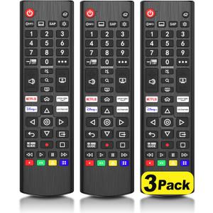 3 Pack for LG Smart TV Remote Control, Universal for All LG Smart TVs
